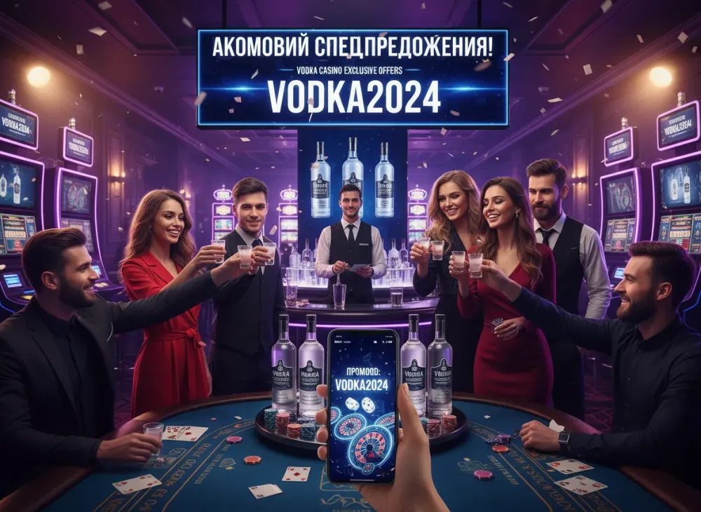 Vodka casino промокод для активации специальных предложений